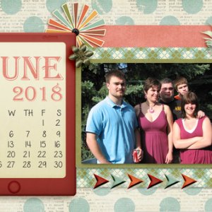 June 2018 Calendar