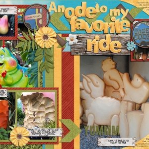 Disneyland Bugs Land