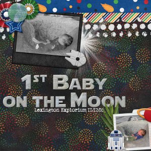 Baby on the Moon