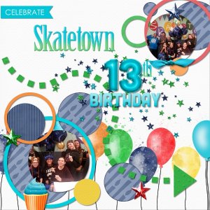 Skatetown Birthday