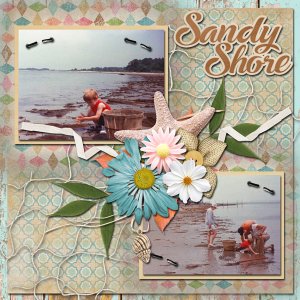Recipe Challange May-At the Seaside Kit by Amieeh + Heartstring