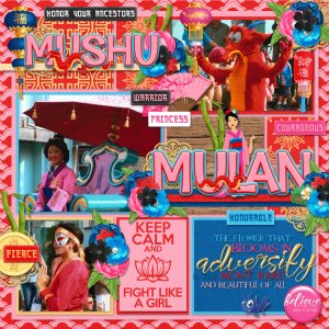 Mushu + Mulan