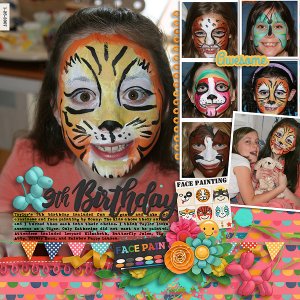 2009 Birthday Party Face Painting