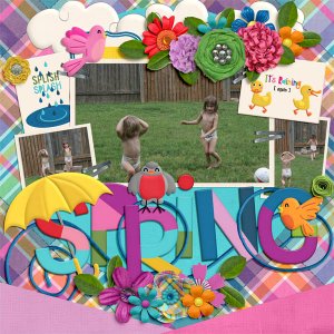 Spring rain
