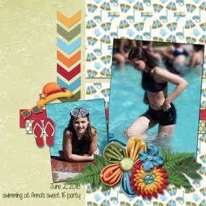 sweet 16 swim party