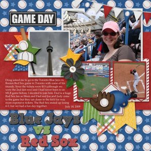 June Template Bundle - Play Ball