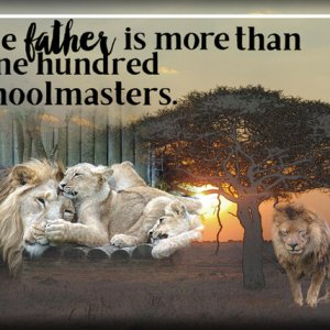 One father