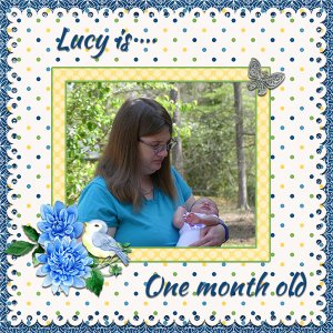 one month old