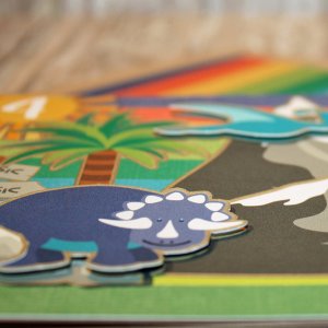Walking With Dinosaurs Birthday Card