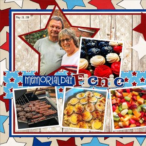 Memorial Day Picnic, left side