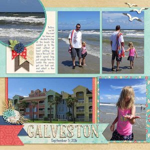 Galveston Beach (left)