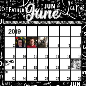 June 2019 Calendar
