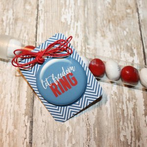 Fourth of July treat tags