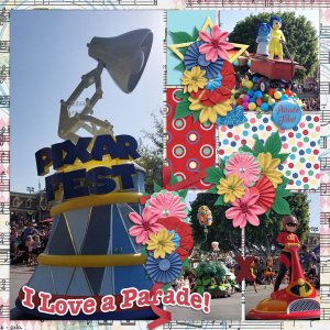 Pixar Parade