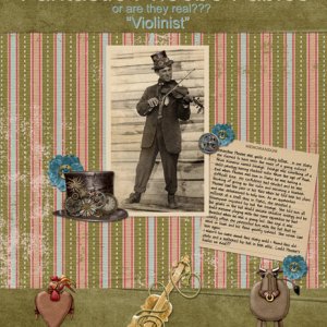 Fantastic Phoebe Fables - Violinist
