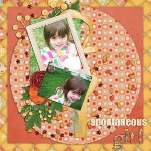 Spontaneous girl
