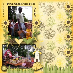 Down On The Farm Float