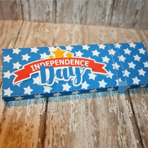 4th of July Candy Box with tear tab