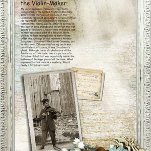 The Mystery of the Violin-Maker