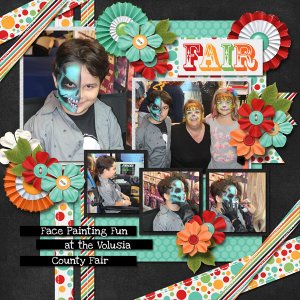 July 2018 Template Bundle and Fun at the Fair Collection both by Connie Pri