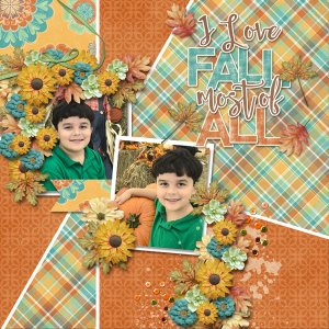 In Pieces Templates with Fall Fun Collection both by Connie Prince