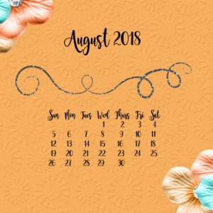 August Desktop