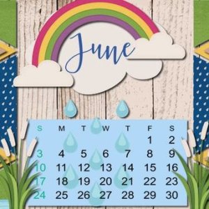 2018 June Calendar