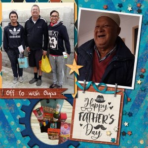 Off to wish Oupa