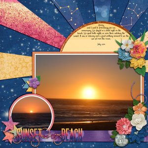 beach sunset