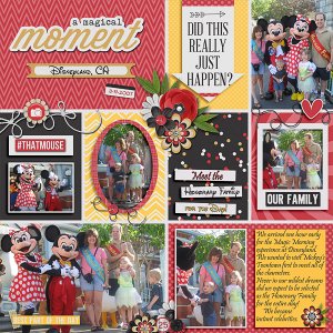 A Magical Moment in Disneyland, CA Meet the Honorary Family