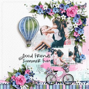 good friends and summer fun