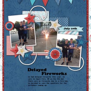 Delayed Fireworks