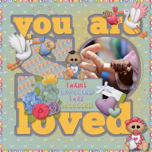 Adoption is Love by Boomersgirl Designs