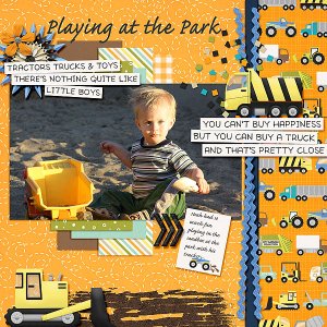 Playing at the Park