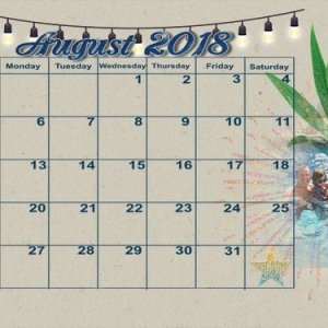 201808 Calendar
