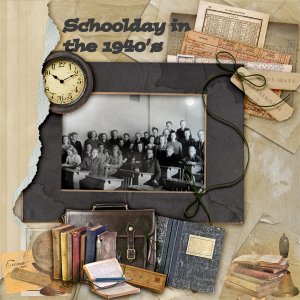 Schooolday-In-The-1940_s