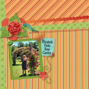 Elizabeth Parks Rose Garden