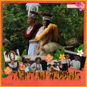 Polynesian Cultural Center - Tahitian Wedding