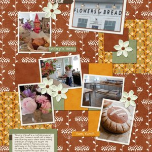 Flowers + Bread