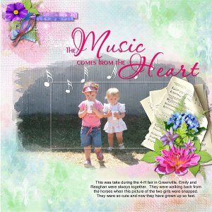 Miss Fish Templates Blended Summer Memories - Template4   Available at: htt
