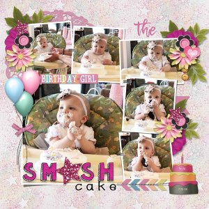 Nyla's Smash Cake