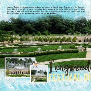 Longwood Gardens, left