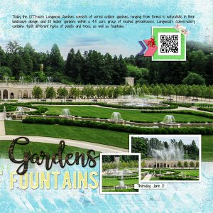 Longwood Gardens, right
