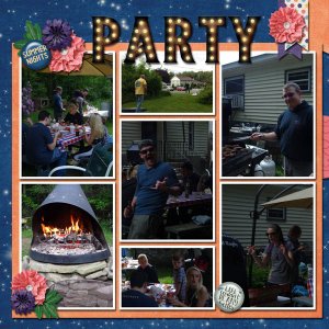 Daily Download Challange August-Used the kit + template provided