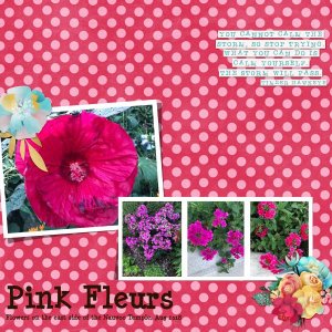 Pink Fleurs