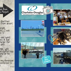 5 Scenes from Charlotte Airport