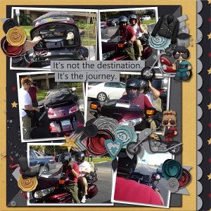 Born to Ride with Miss Fish Template