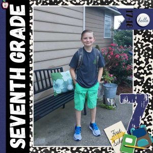 First Day of Seventh Grade