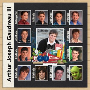 AJ through the years