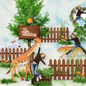 Lolly Bag 2018 (Zoo walking Collection) by PrelestnayaP Design
